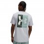 Męski t-shirt z nadrukiem Under Armour UA Evol Logo - szary
