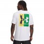 Męski t-shirt z nadrukiem Under Armour UA Evol Logo - biały