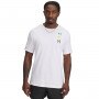 UNDER ARMOUR Męski tshirt z nadrukiem Under Armour UA Evol Logo  biały Biały