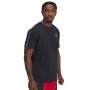 Męski t-shirt Under Armour UA Icon HWT Tee Taping - czarny