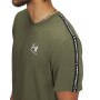 Męski t-shirt Under Armour UA Icon HWT Tee Taping - khaki