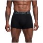 UNDER ARMOUR Męska bielizna treningowa (3pack) Under Armour M UA Perf Cotton 3in  czarna Czarny