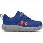 Chłopięce buty do biegania Under Armour UA BINF Assert 10 AC - niebieskie