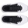 Dziecięce buty do koszykówki Under Armour UA Gs Lockdown 7 - białe