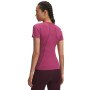 Damska koszulka treningowa Under Armour UA Vanish Seamless SS - różowa