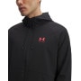 Męska kurtka wiatrówka Under Armour UA Stretch Woven Windbreaker - czarna