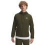 UNDER ARMOUR Męska kurtka wiatrówka Under Armour UA Stretch Woven Windbreaker  khaki Khaki
