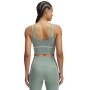 Damski top treningowy Under Armour Meridian Piped Crop Tank - zielony