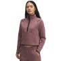 UNDER ARMOUR Damska bluza dresowa bez kaptura Under Armour UA Unstoppable Fleece  różowa Różowy