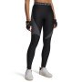 Damskie legginsy treningowe Under Armour HeatGear Rib - czarne