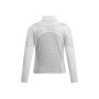 Damska bluza do biegania Under Armour UA Halo Engineered FZ - szary 