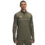 UNDER ARMOUR Męski long sleeve Under Armour UA M Challenger Training QZ  khaki Khaki