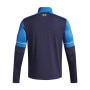 Męski longsleeve Under Armour UA M Challenger Training QZ - niebieski