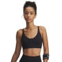 Damski biustonosz treningowy Under Armour UA Motion - czarny