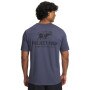 mini: Męska koszulka z nadrukiem Under Armour Project Rock Q3 SS - szara (2)