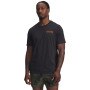 mini: Męski t-shirt z nadrukiem Under Armour Project Rock SS - czarny (1)