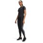 Damskie legginsy treningowe Under Armour UA Tech WM Tape Legging - czarne
