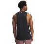 Męski top tank treningowy Under Armour Project Rock Tank - czarny