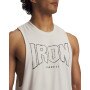 Męski top tank treningowy Under Armour Project Rock Tank - biały 