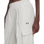 Damskie spodnie cargo Under Armour UA Unstoppable Rstop Cargo - białe