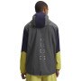 Męska kurtka do biegania Under Armour UA Halo Run Jacket - szara