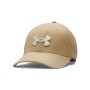 mini: Męska czapka z daszkiem Under Armour M's Brushed Blitzing - beżowa (2)