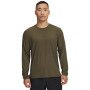 mini: Męski longsleeve treningowy Under Armour Projecdt Rock Iso Chill LS - khaki (1)