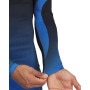Męski longsleeve treningowy Under Armour UA Heatgear Sub Crew LS - granatowa