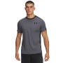 Męska koszulka treningowa Under Armour HeatGear Wordmark - szara