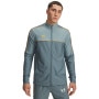Męska bluza treningowa rozpinana Under Armour UA Challenger - niebieski