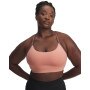 mini: Damski biustonosz treningowy Under Armour UA Halo Bonded Bra - różowy (1)