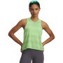  UNDER ARMOUR Damski top do biegania Under Armour UA Velociti Singlet  zielony Zielony