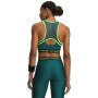 mini: Damski top treningowy Under Armour HeatGear Mesh Tank - zielony (2)
