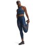  UNDER ARMOUR Damskie legginsy treningowe Under Armour HeatGear Mesh Legging  niebieskie Niebieski