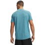 mini: Męska koszulka treningowa Under Armour Vanish Seamless Novelty SS - niebieska (2)