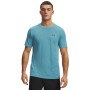 mini: Męska koszulka treningowa Under Armour Vanish Seamless Novelty SS - niebieska (1)