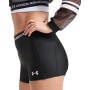 mini: Damskie spodenki treningowe Under Armour HeatGear Shorty - czarne (4)