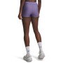 mini: Damskie spodenki treningowe Under Armour HeatGear Shorty - fioletowe (3)