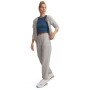 mini: Damskie spodnie dresowe joggery Under Armour Sport Terry Jogger - szare (1)