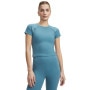 mini: Damska koszulka treningowa Under Armour Motion Mesh SS - niebieska (1)