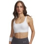 Obrazek dla: UNDER ARMOUR Damski biustonosz treningowy z wysokim wsparciem Under Armour UA Effortless High  biały Biały