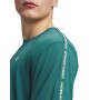 mini: Męska koszulka treningowa Under Armour UA Tech Taping SS - zielona (3)
