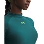 mini: Damski longsleeve treningowy Under Armour HeatGear Crop Mock LS - zielony (3)