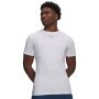mini: Męska koszulka treningowa Under Armour UA HG Elite Fitted SS - biała (1)
