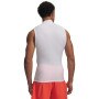 mini: Męska koszulka treningowa Under Armour UA HeatGear Elite Sleeveless Mock - biały (2)