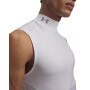 mini: Męska koszulka treningowa Under Armour UA HeatGear Elite Sleeveless Mock - biały (3)