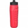 Bidon Under Armour 32oz Sideline Squeeze Red 950 ml - czerwony