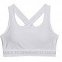 mini: Biustonosz sportowy UNDER ARMOUR UA Crossback Mid Bra - biały (3)