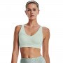 UNDER ARMOUR Biustonosz treningowy Under Armour UA SmartForm Evolution Mid  miętowy Mięta