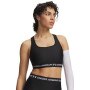 mini: Biustonosz treningowy Under Armour Crossback Mid Bra - czarny (3)